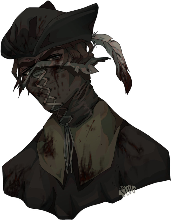 Graphic Transparent Download Old Hunter Henryk By - Drawing (862x926), Png Download