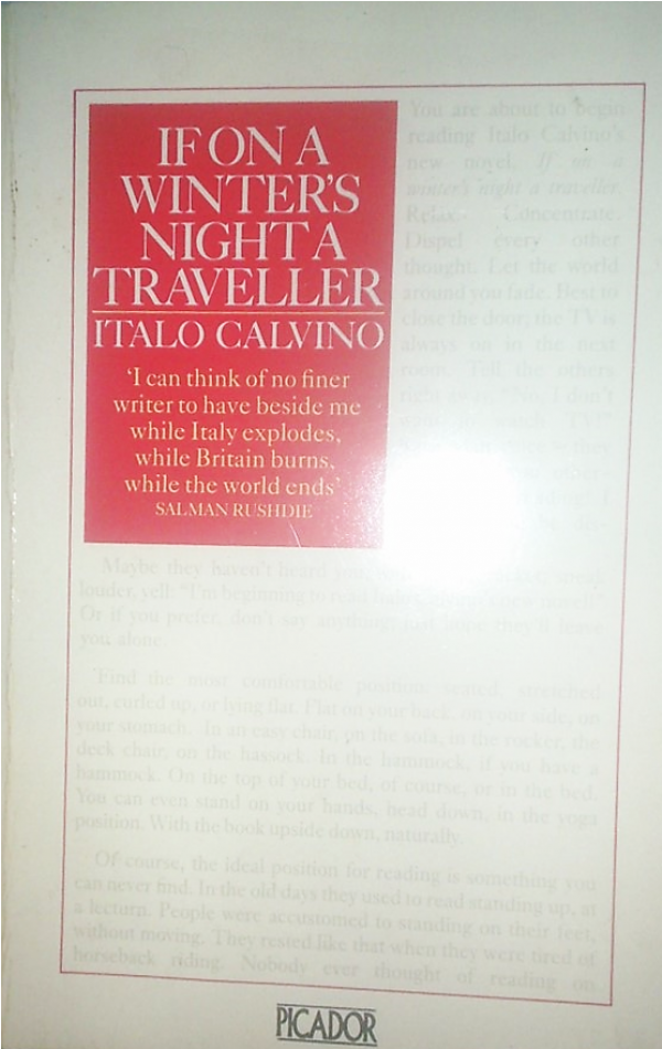 Please Note - If On A Winter's Night A Traveller [book] (950x950), Png Download