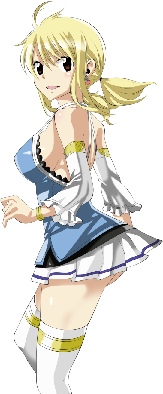 Fairy Tail Lucy Png (609x1313), Png Download