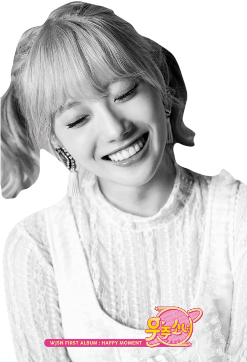 #wjsn #wjsn Cosmic Girls #cosmic Girls #wjsn 2017 #k - Cosmic Girls Luda Happy (500x749), Png Download