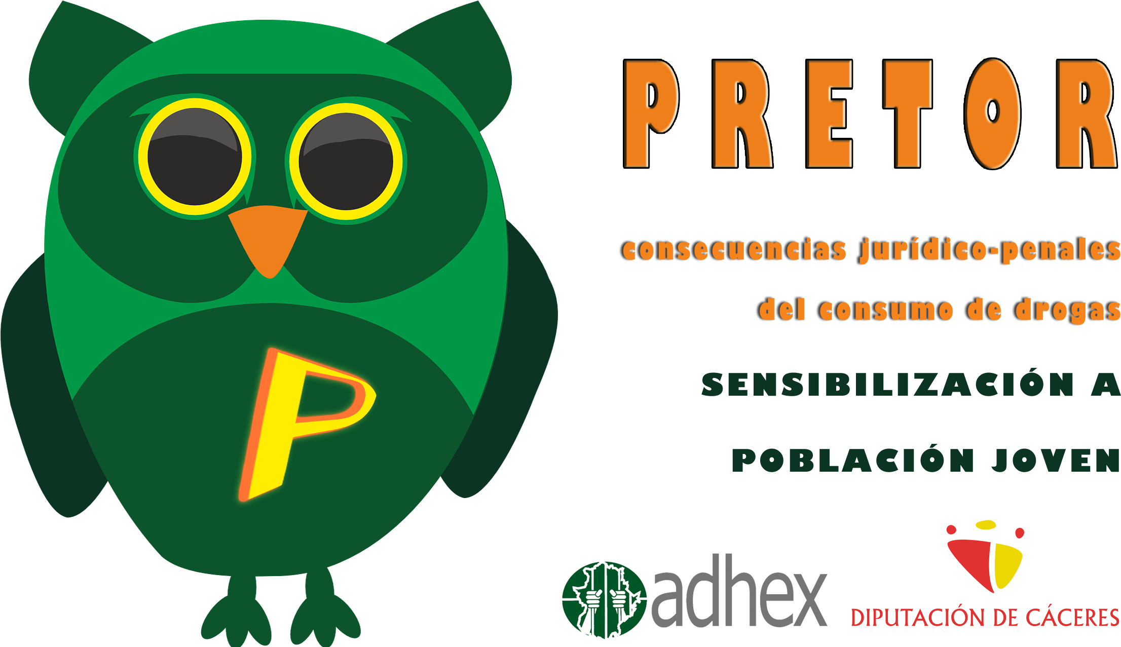 El Proyecto Pretor Que Desarrolla La Asociación De - Vector Illustration Of A Green Owl Wine Stopper (2268x1280), Png Download