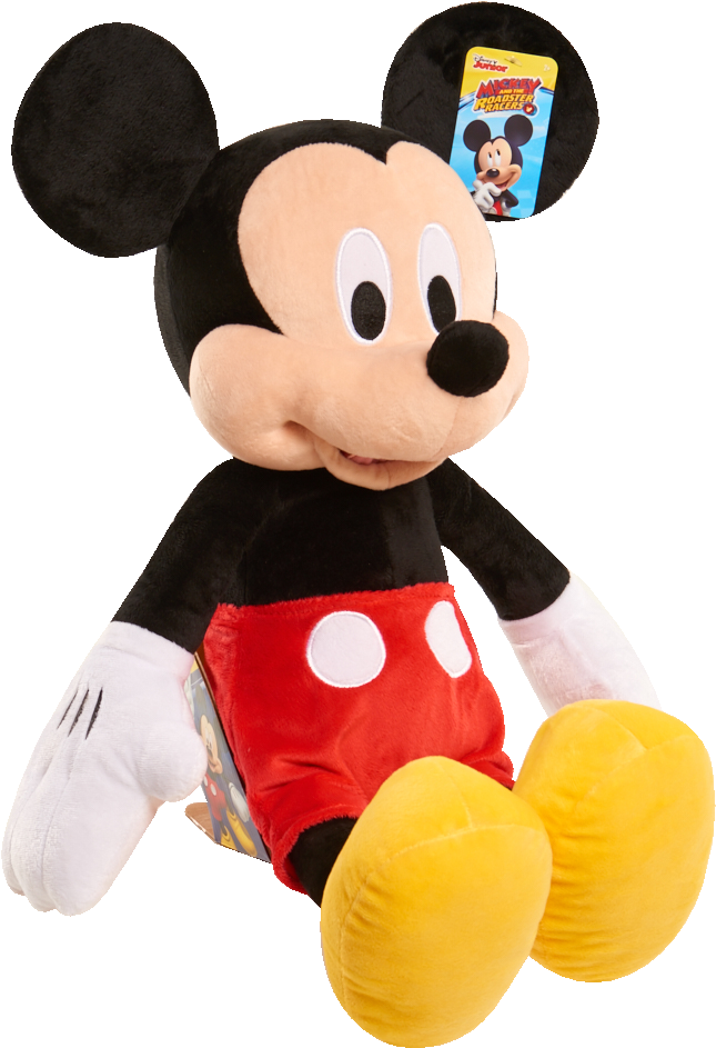 Download Disney Junior Mickey & The Roadster Racers Plush, Jumbo - Cartoon PNG Image with No Background Download Disney Junior Mickey & The Roadster Racers Plush, Jumbo - Cartoon PNG Image with No Background