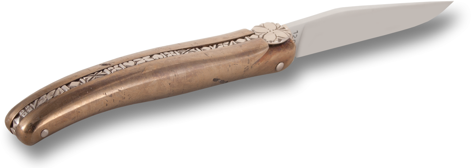 Laguiole Météorite 12cm - Utility Knife (1880x656), Png Download