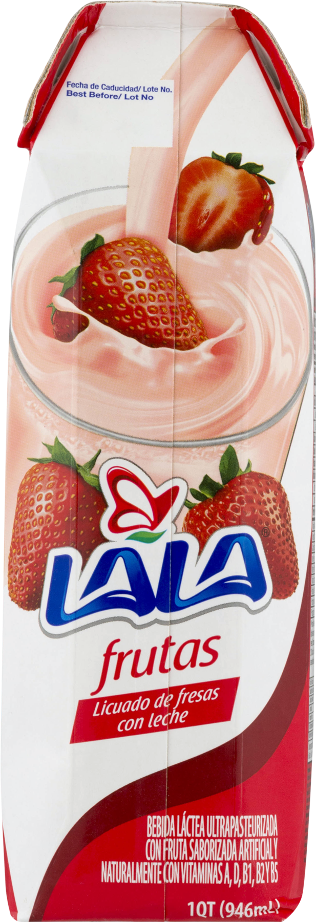 Lala Frutas Strawberry Fruit Drink, 2% Dairy Milk, - Leche Lala De Frutas (1800x1800), Png Download
