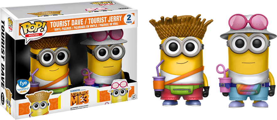 Despicable Me - Despicable Me 3 Funko Pop (882x383), Png Download