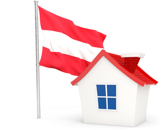 Flag Malaysia With House (640x480), Png Download