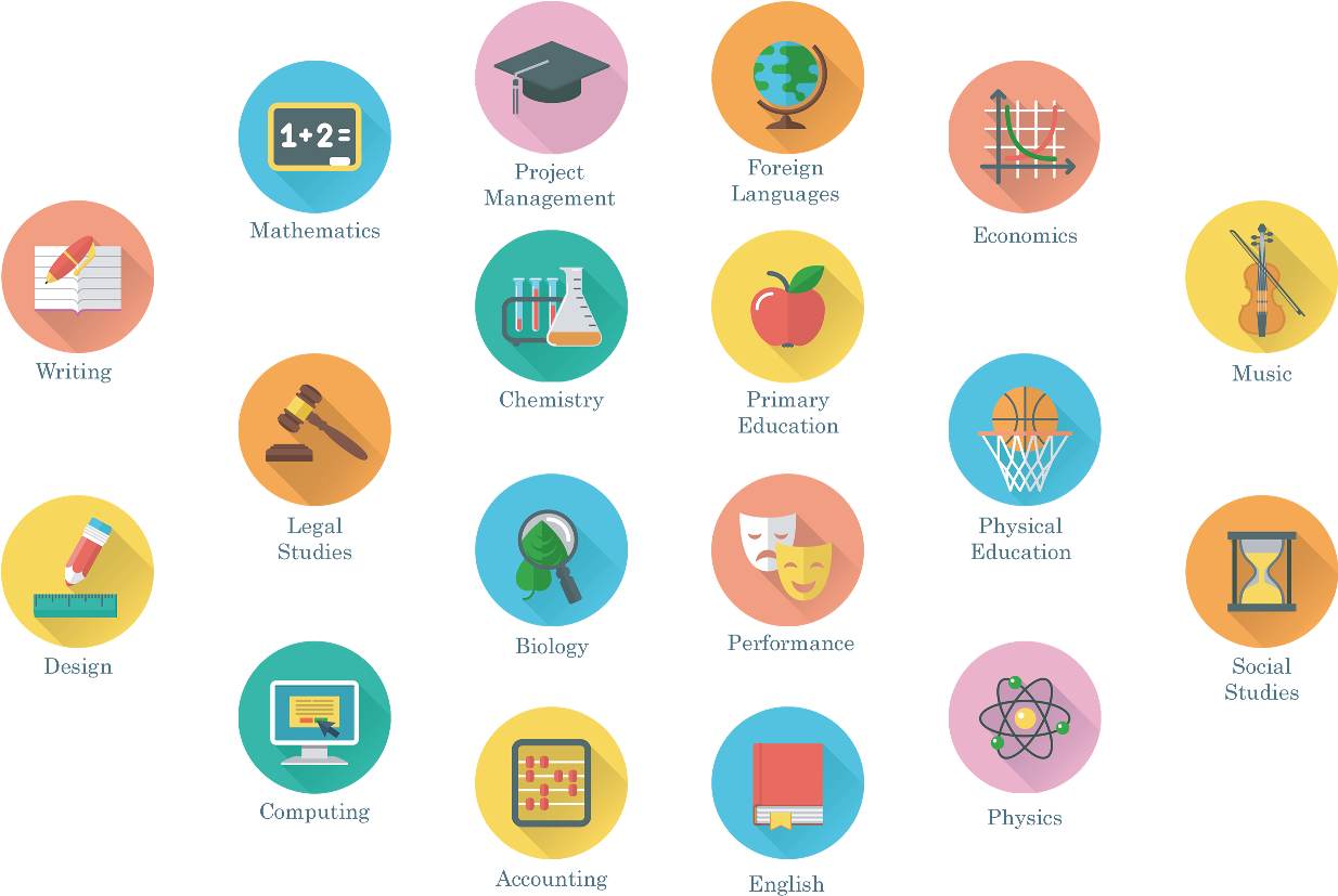 Icons - School (1337x938), Png Download