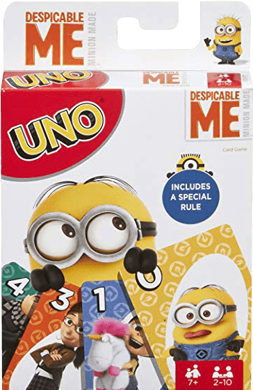 Mattel Uno Despicable Me Card Game (709x709), Png Download