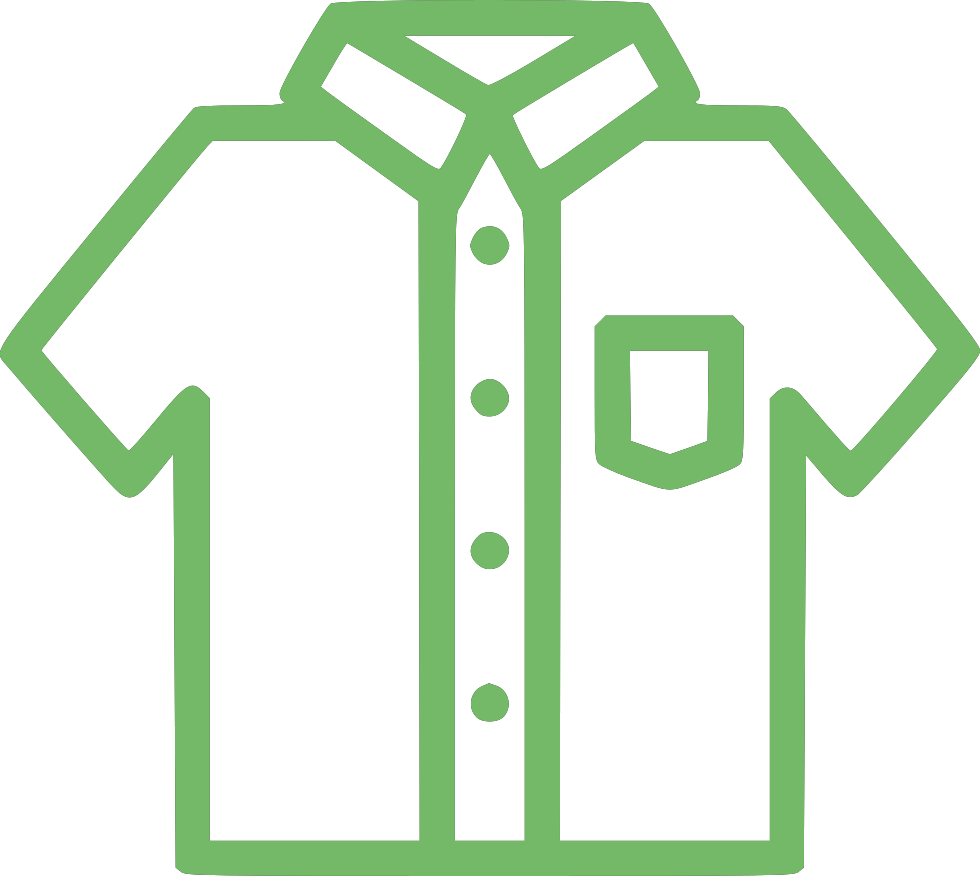 School Uniform Clipart Black And White (980x876), Png Download