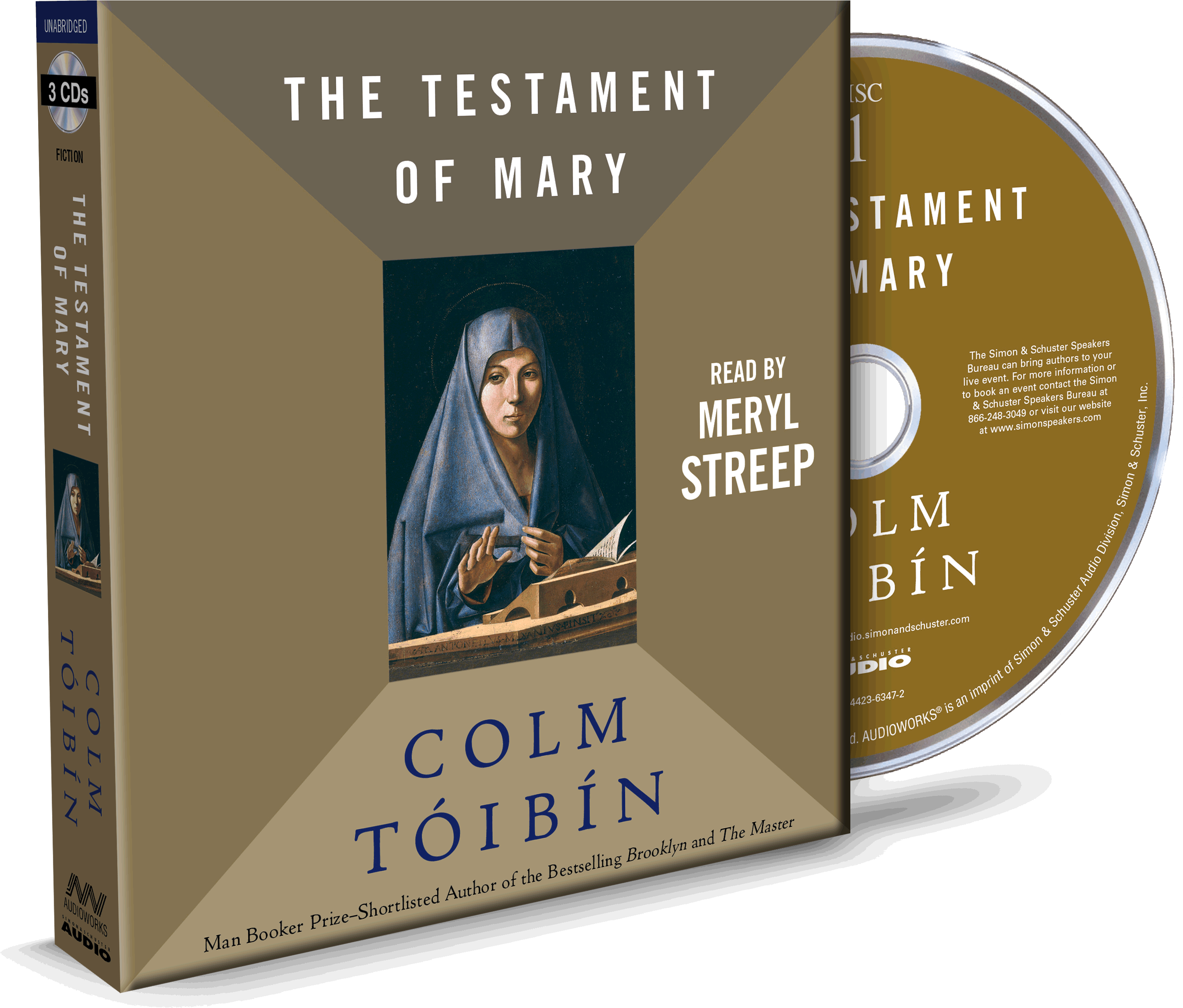 Provocative, Haunting, And Indelible, Meryl Streep's - Testament Of Mary (3256x2694), Png Download