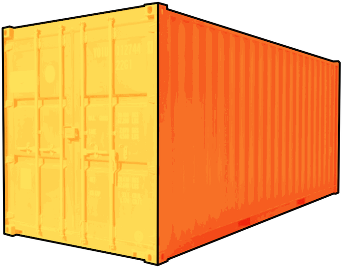 Our Containers - Wood (700x585), Png Download