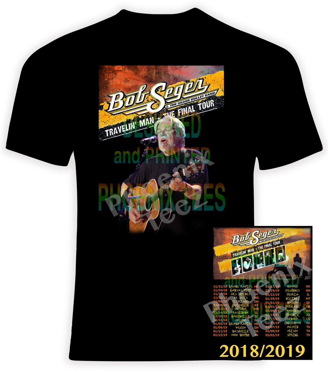Bob Seger And The Silver Bullet Band 'travelin Man' (1120x1280), Png Download