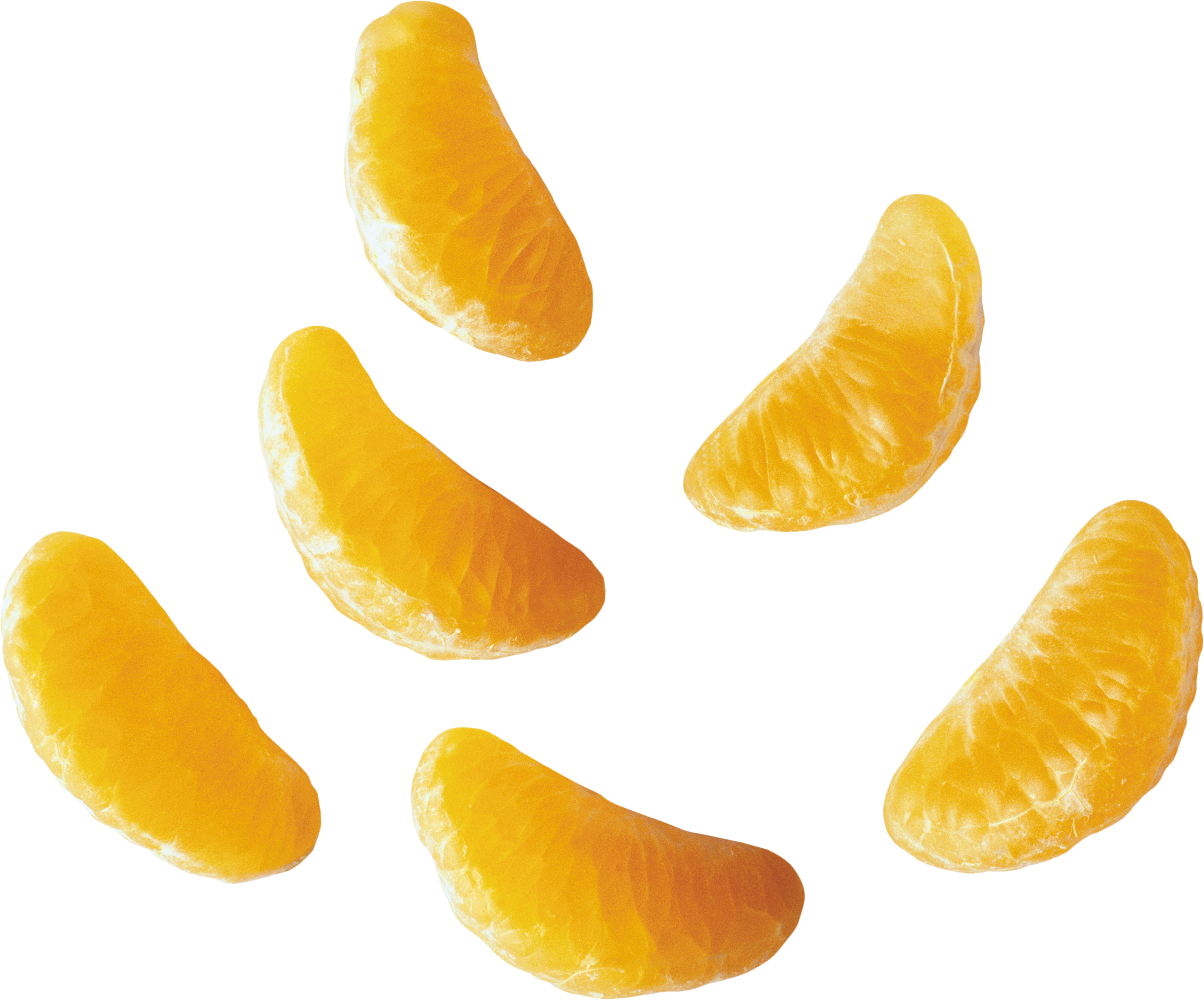 Mandarin Png - Дольки Апельсина Пнг (3629x3015), Png Download