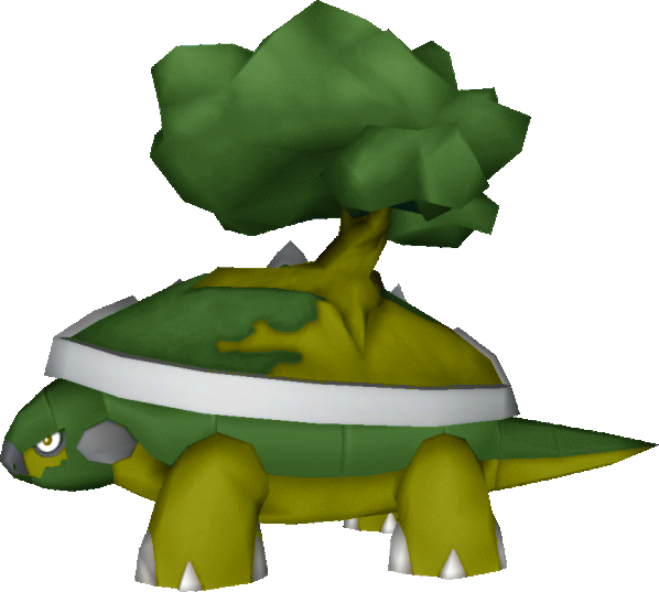 389 Torterra Pp Shiny - Wiki (598x537), Png Download