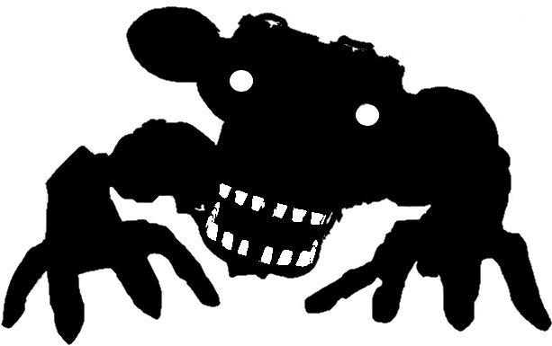 Shadow Bonnie In The Office - Fnaf Endo In Vents (800x500), Png Download