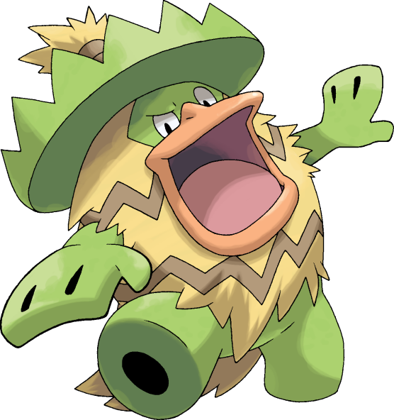 10,353,000 Exp - Pokemon Ludicolo Png (556x592), Png Download