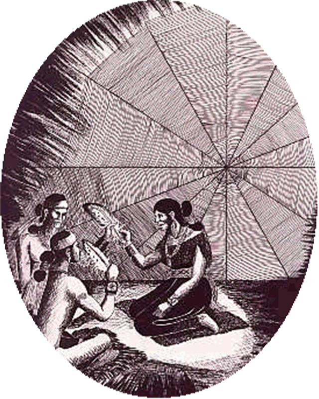 Grandmother Spider - Grandmother Spider Steals The Fire (640x800), Png Download