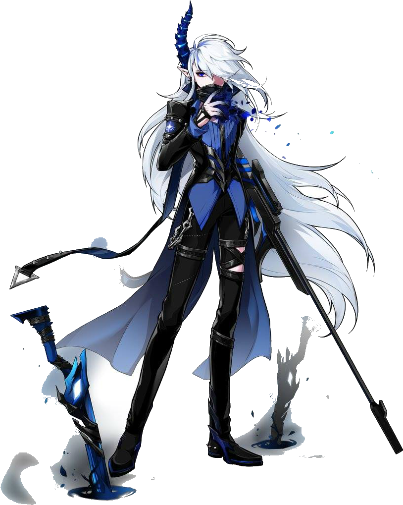 Ciel Demonio<<< All Rise For The Demon King~ - Ciel Demonio Elsword (917x1112), Png Download