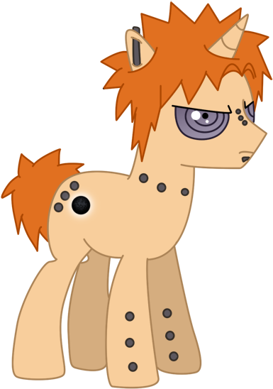 Itachi Uchiha Zetsu Pony Sasuke Uchiha Hinata Hyuga - My Little Pony: Friendship Is Magic (618x596), Png Download