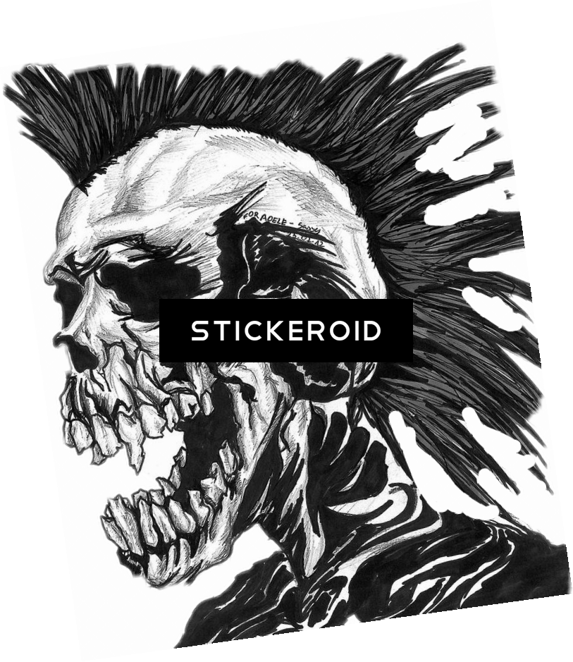 Skull Deadly - Exploited (813x939), Png Download