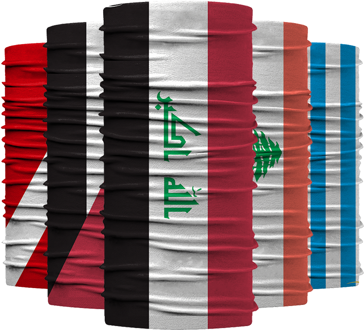 Country Flag Microfiber Face Mask Sun Protection Sports - Bandana Country (800x800), Png Download