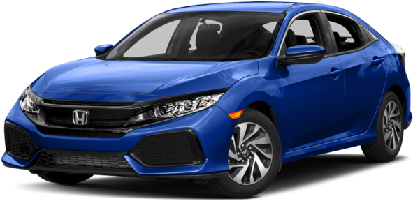 Honda Civic Hatchback - 17 Honda Civic Hatchback Black (640x480), Png Download