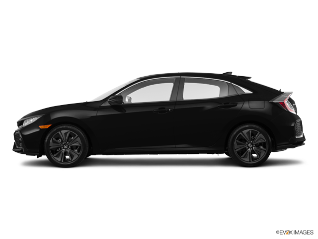 New 2018 Honda Civic Hatchback In Denville, Nj - Hyundai Accent 2017 Black (640x480), Png Download