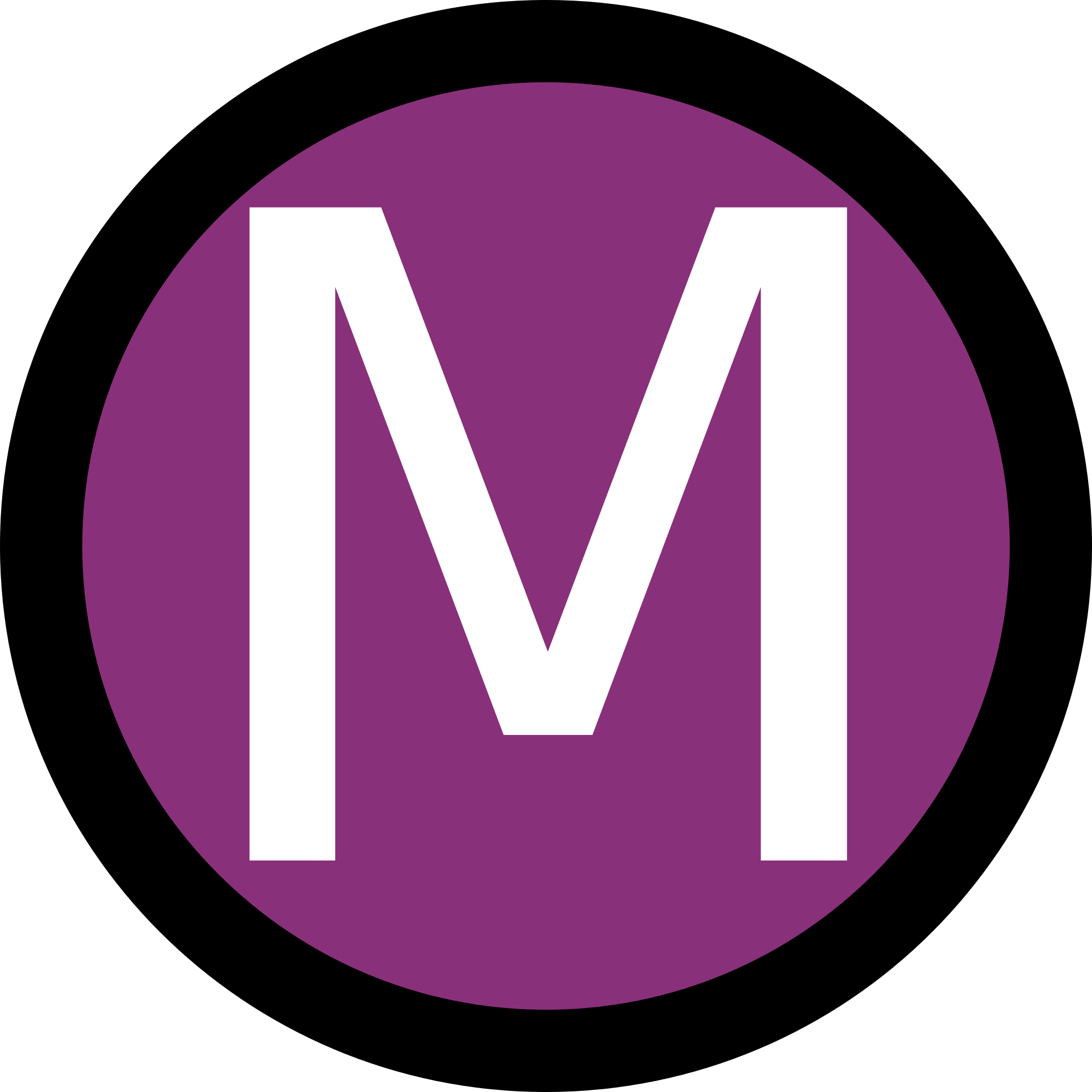R$ Png Icon Clip Transparent Download - M Icon Circle Svg (2000x2000), Png Download