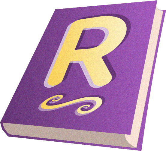 Leverage Purple Book With Rightword R In Gold - Sign (790x740), Png Download