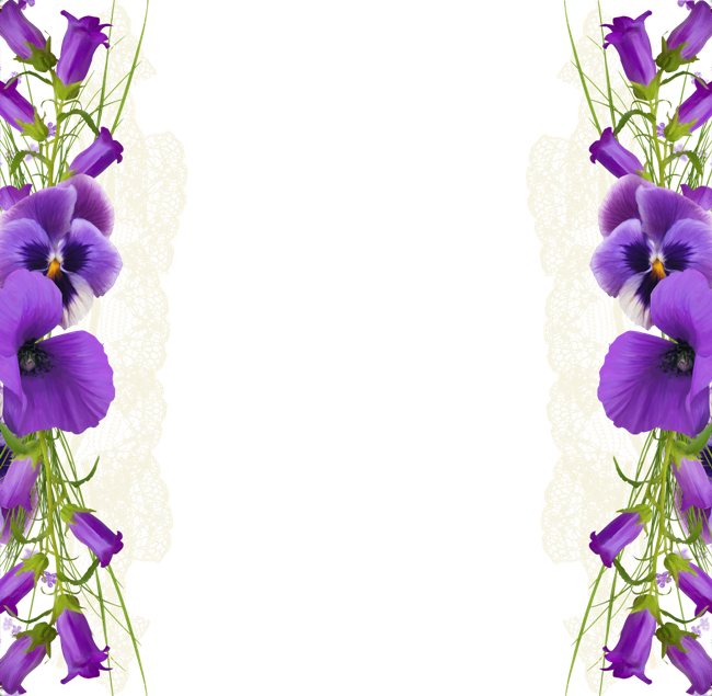 Фотки Borders For Paper, Frame Crafts, Creative Outlet, - Ramka Kwiaty Do Pobrania (650x635), Png Download