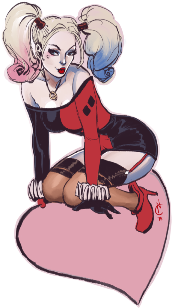 Harley Quinn Png Suicide Squad With Legs Image Library - Harley Quinn (774x1032), Png Download