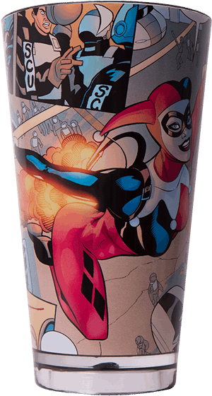 Harley Quinn Ps Tumbler (600x600), Png Download