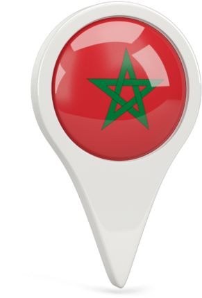 Morocco - Morocco Flag Pin Png (640x480), Png Download