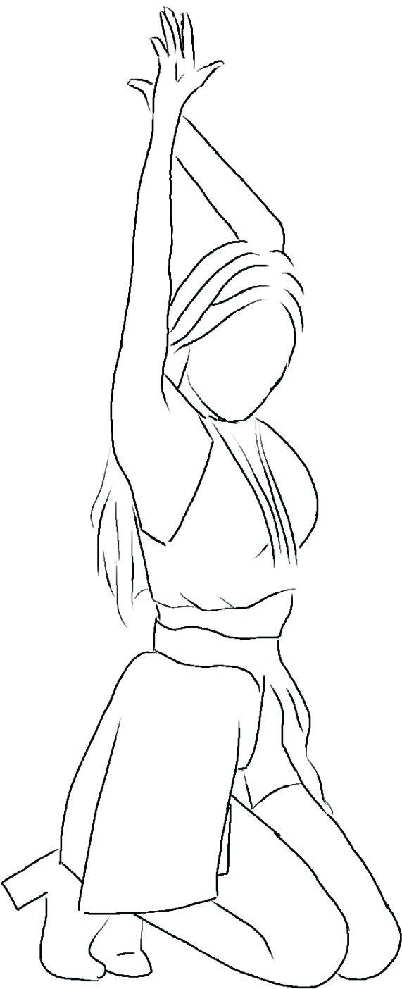 Freetoedit Chungha Rollercoaster Chungharollercoaster - Line Art (1024x1821), Png Download