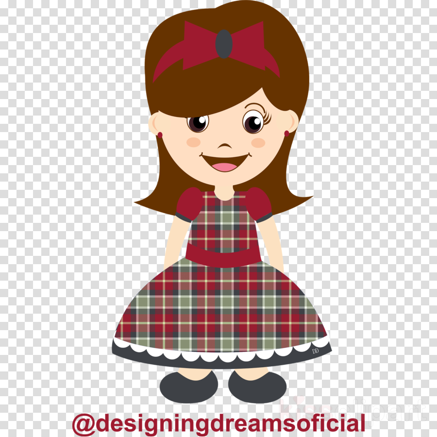 Download Menina Sao Joao Png Clipart Alban Hefin Festa - Mascotinha Caipira Png (900x900), Png Download