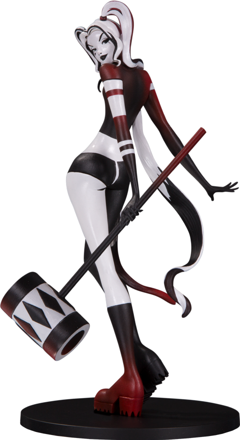 Dc Comics Vinyl Collectible Harley Quinn - Dc Artist Alley Harley Quinn (480x879), Png Download