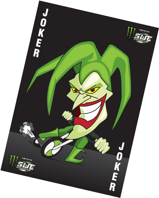 Joker - Cartoon (600x722), Png Download