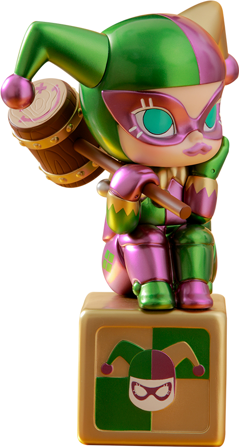 Dc Comics Collectible Figure Molly Harley Quinn Disguise - Harley Quinn Molly (480x878), Png Download