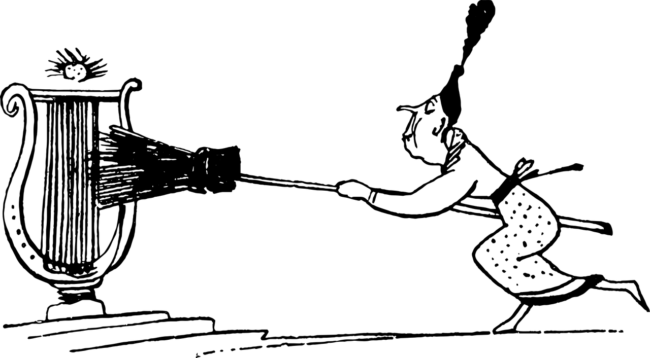 How To Clean Your Tohu Wa-bohu - Book Of Nonsense Edward Lear Lyre (1280x706), Png Download