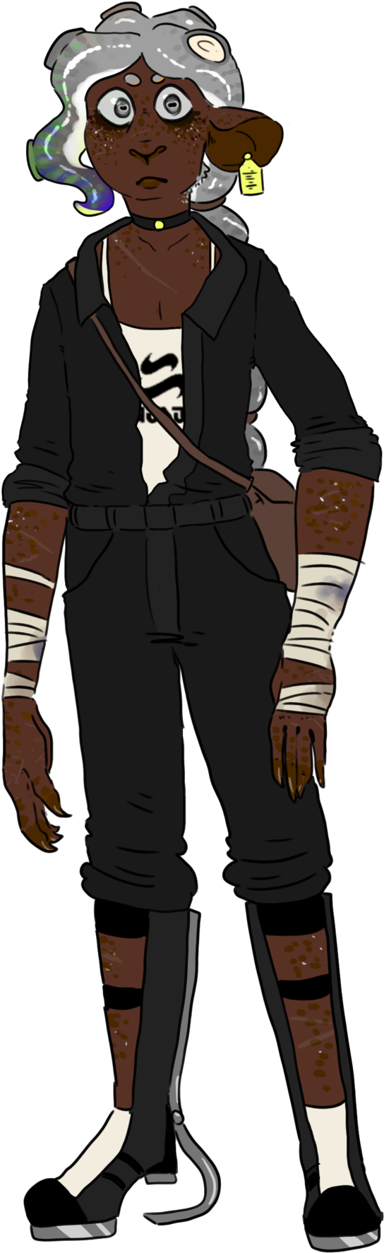 “i Maaaay Or May Not Be Making Another Oc, So - Cartoon (908x1920), Png Download