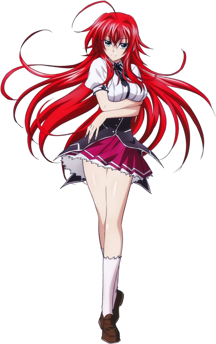 High School Dxd Png - Rias Gremory Sticker (724x1103), Png Download