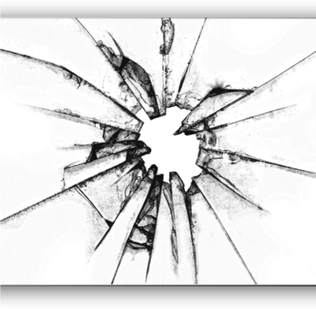 Drawing Of Broken Glass Broken Glass Google Search - Seattle (1024x1024), Png Download