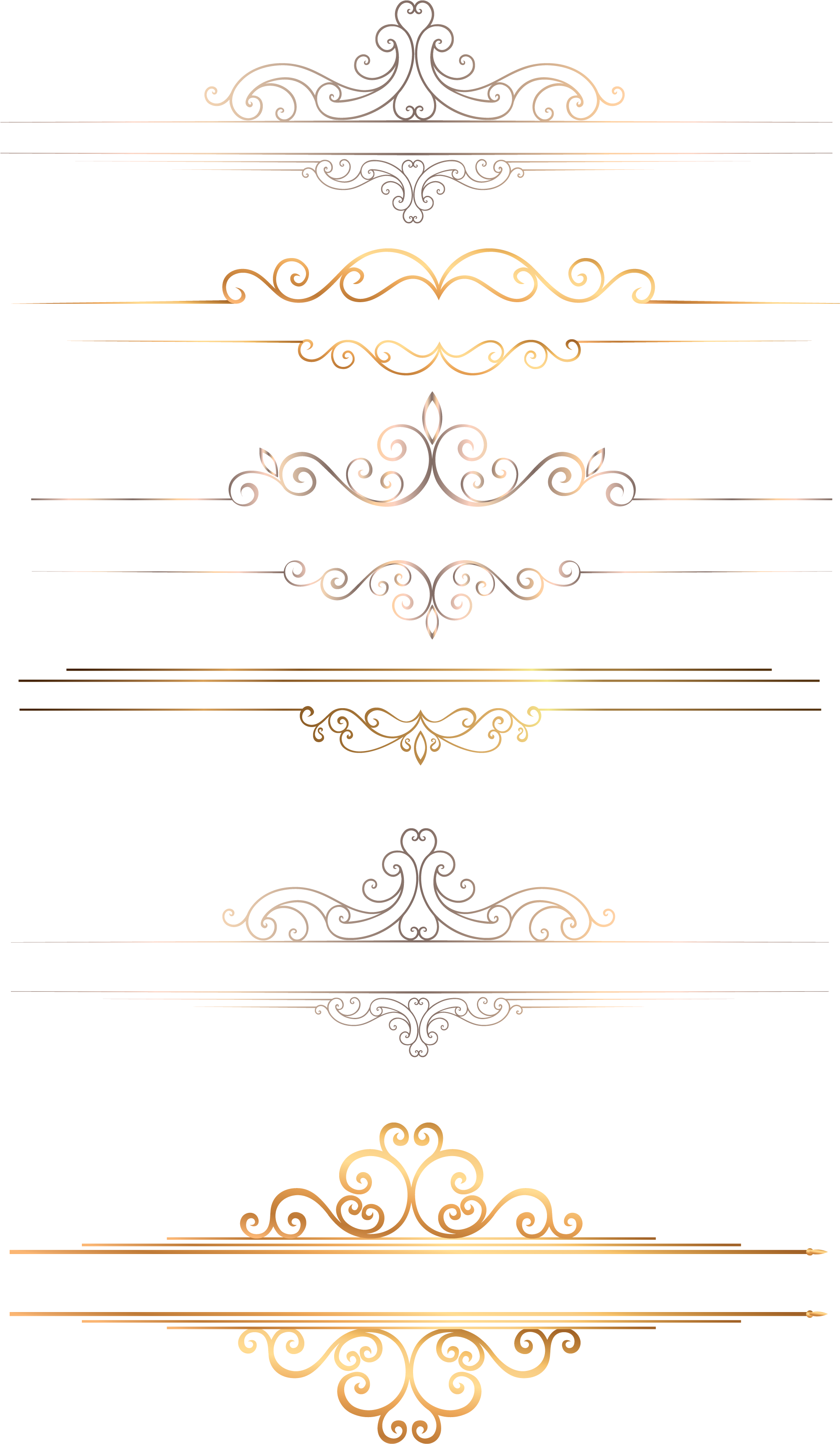 Border Gold Icon Png Image High Quality Clipart - Parallel (2000x3656), Png Download