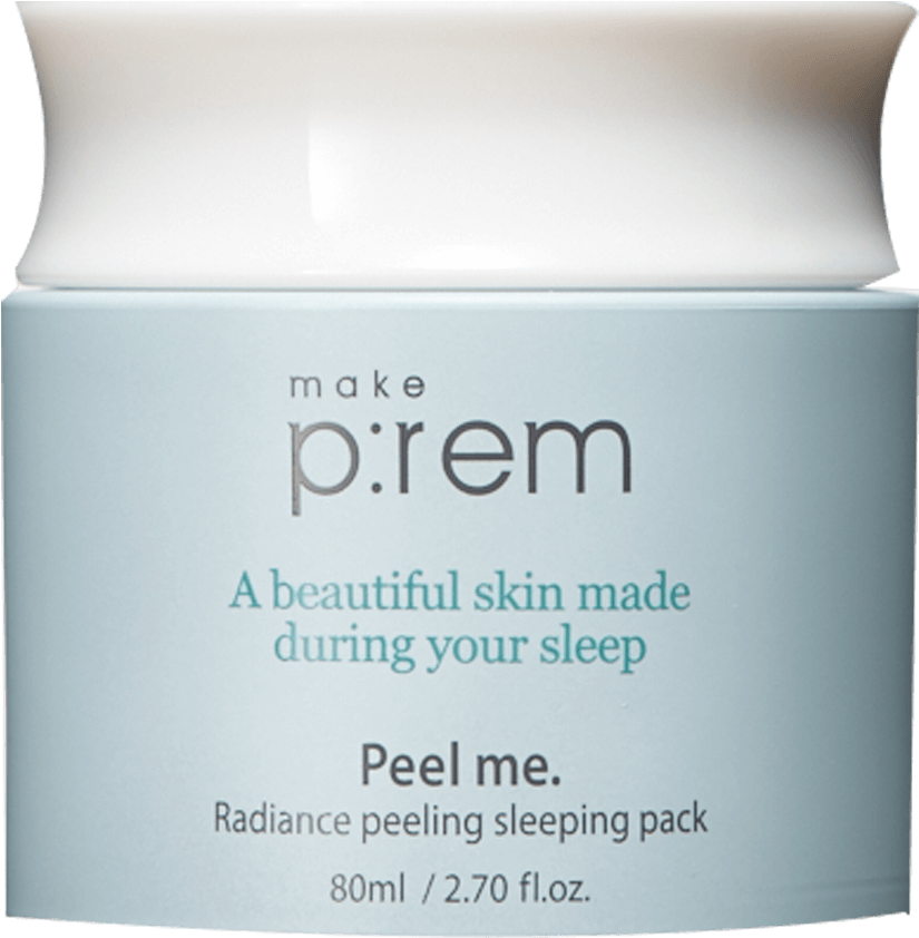 Radiance Peeling Sleeping Pack - Make P:rem Makeprem Peel Me. Radiance Peeling Sleeping (1200x1401), Png Download