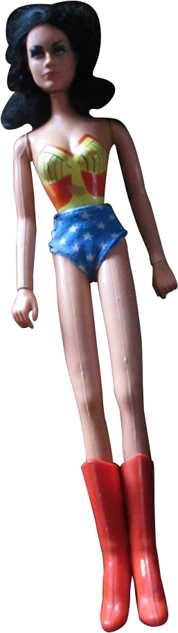 Vintage Wonder Woman Doll Lynda Carter Dc Comics 1976 - Wonder Woman (912x912), Png Download