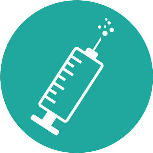 Vitaliv Homepage Icons Syringe (600x600), Png Download
