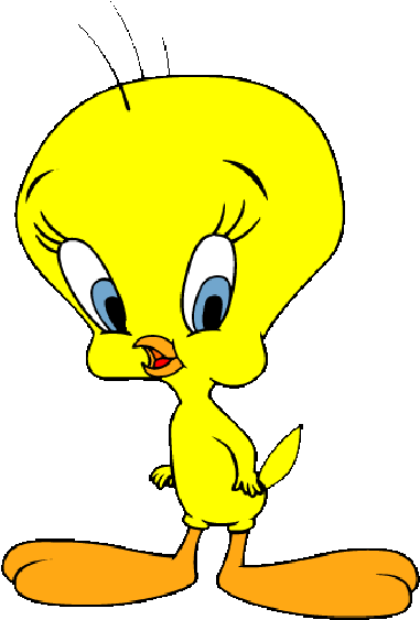 Tweety Bird Clipart Tweety Cartoon Winnie The Pooh - Tweety Bird Vector With Transparent Background (600x600), Png Download