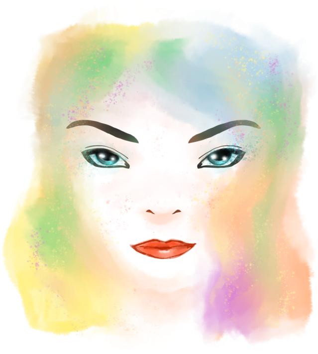 Natural Beauty By Request Art On Deviantart - Painting (1023x742), Png Download