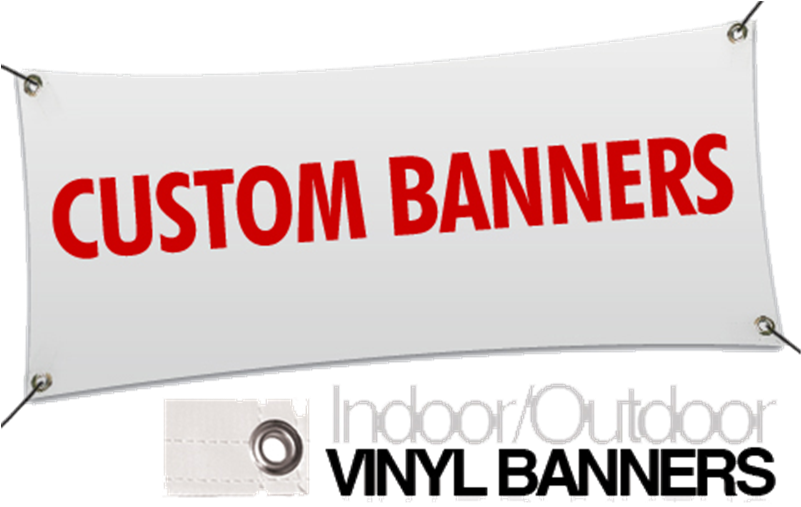 Custom Vinyl Banners (800x550), Png Download