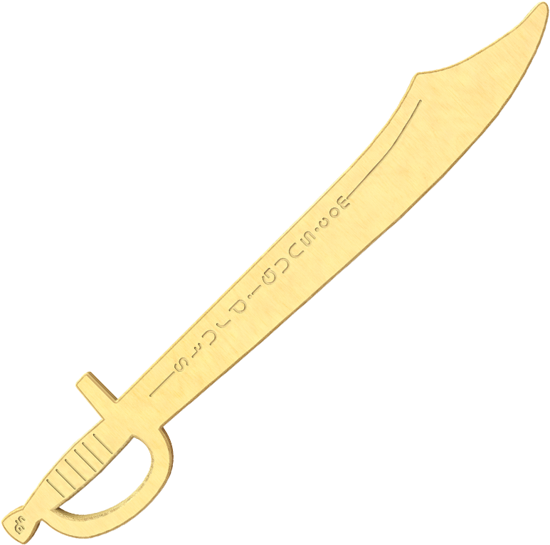 Pirate Sword - Bracelet (800x800), Png Download
